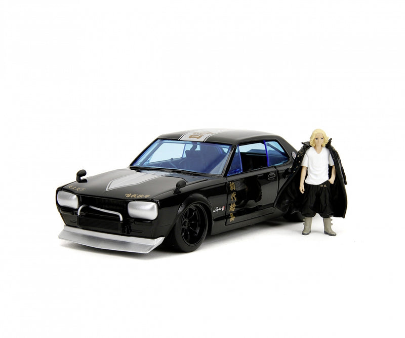 Nissan Skyline 2000 GT-R 1971 "Tokyo Revengers" with Mikey 1:24-2
