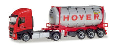 Iveco Stralis XP semirimorchio container "Hoyer Chemie" 1:87 - 17170