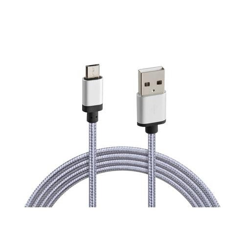 Cavo rinforzato Usb Micro Usb 100 cm Nero - 17212