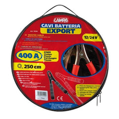 Cavi batteria Export 12/24V 250 cm 400A - 17265
