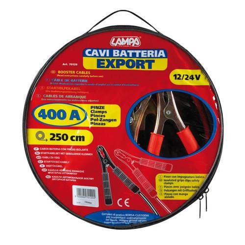Cavi batteria Export 12/24V 250 cm 400A - 17265