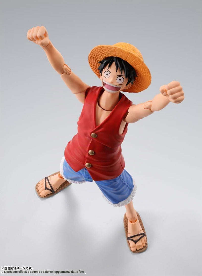 One Piece Monkey D. Luffy Romance Dawn Shf Bandai-3