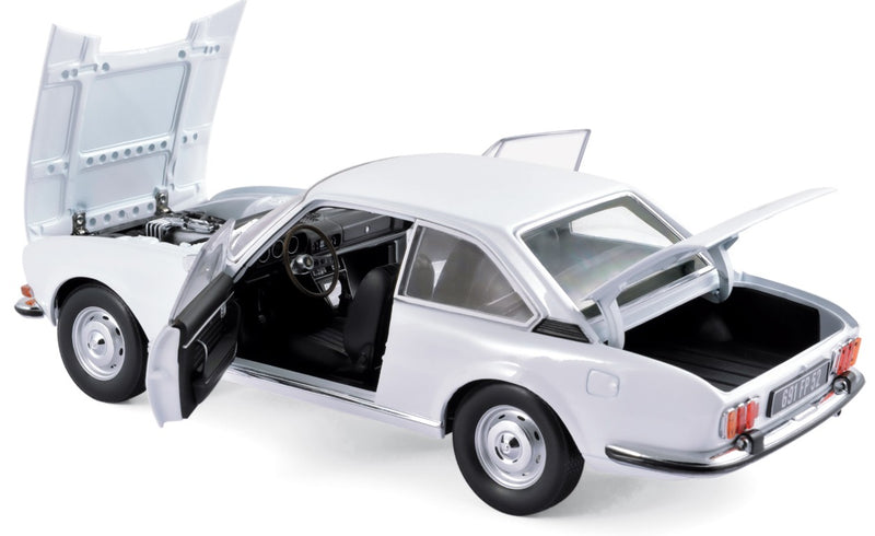 Peugeot 504 Coupé 1969 Arosa White 1:18 - 17508