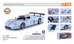 Maserati MC12 Corsa "Gulf" light blue/orange 1:24 - 17549