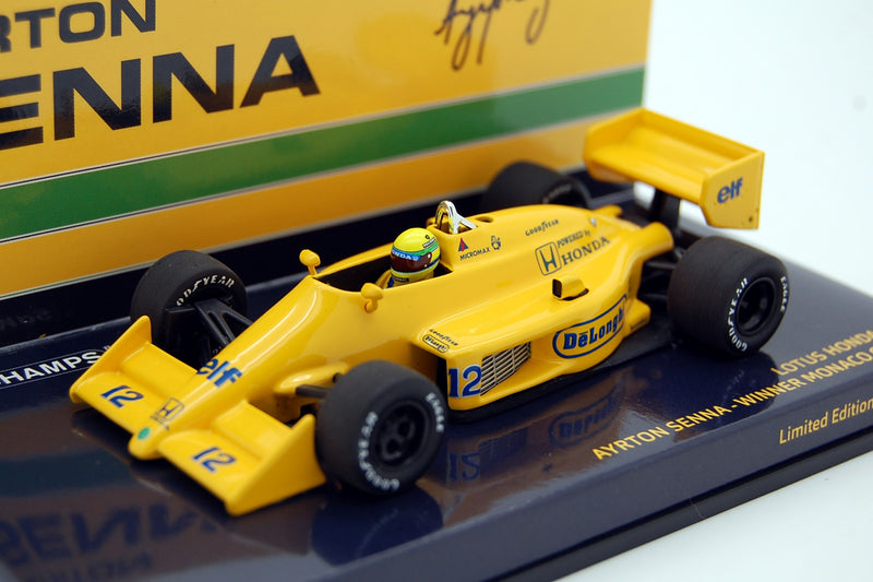 Lotus Honda 99T Winner Monaco Gp 1987 Ayrton Senna 1:43 - 17778