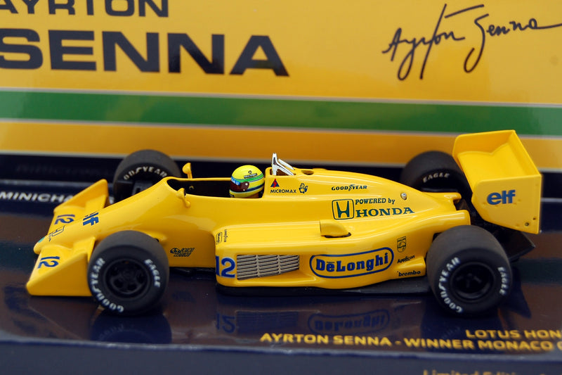 Lotus Honda 99T Winner Monaco Gp 1987 Ayrton Senna 1:43 - 17779