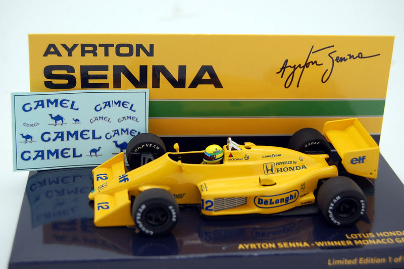 Lotus Honda 99T Winner Monaco Gp 1987 Ayrton Senna 1:43 - 17781