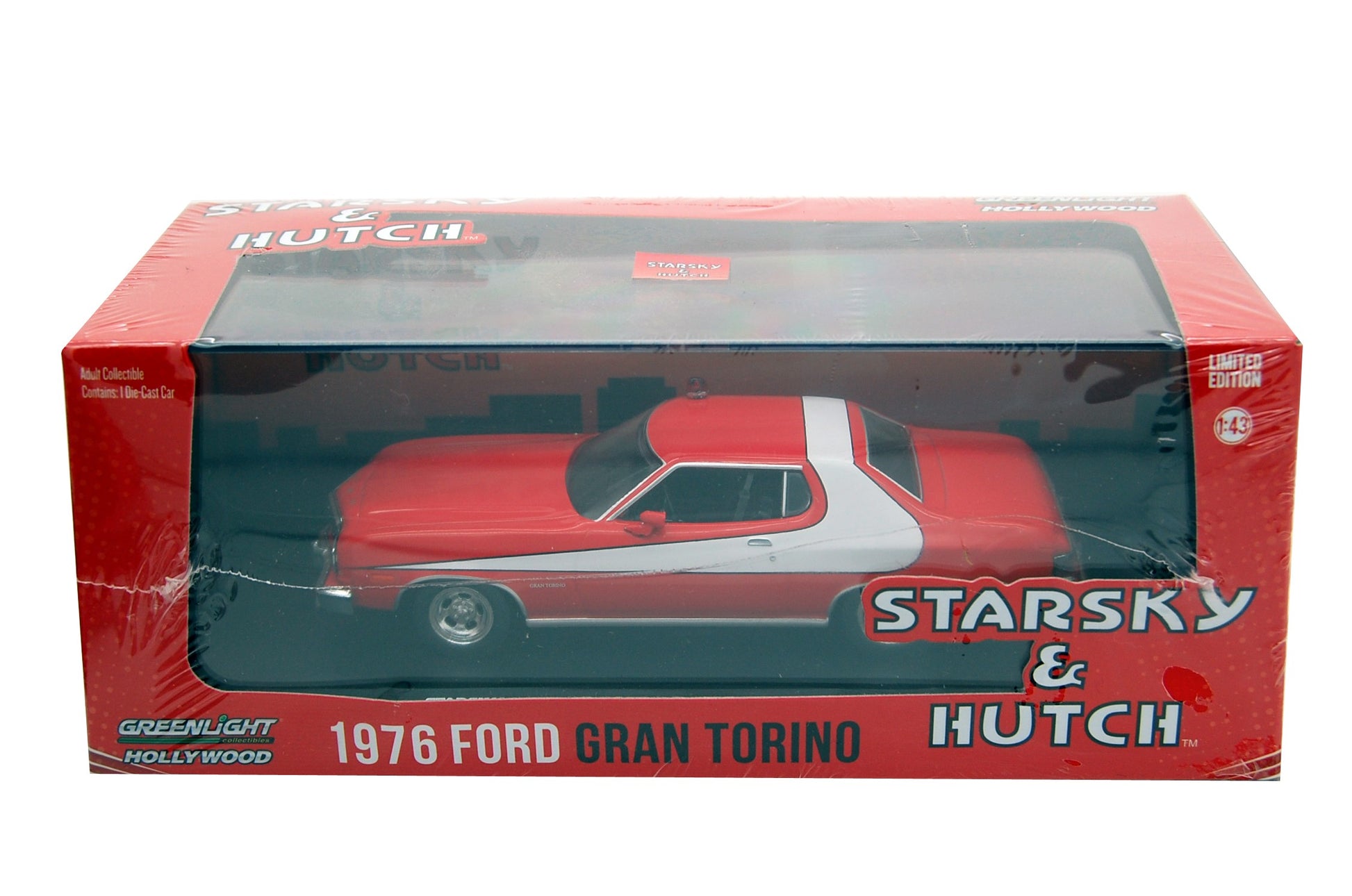 Ford Gran Torino 1976 Red "Starsky & Hutch" 1:43 - 17799