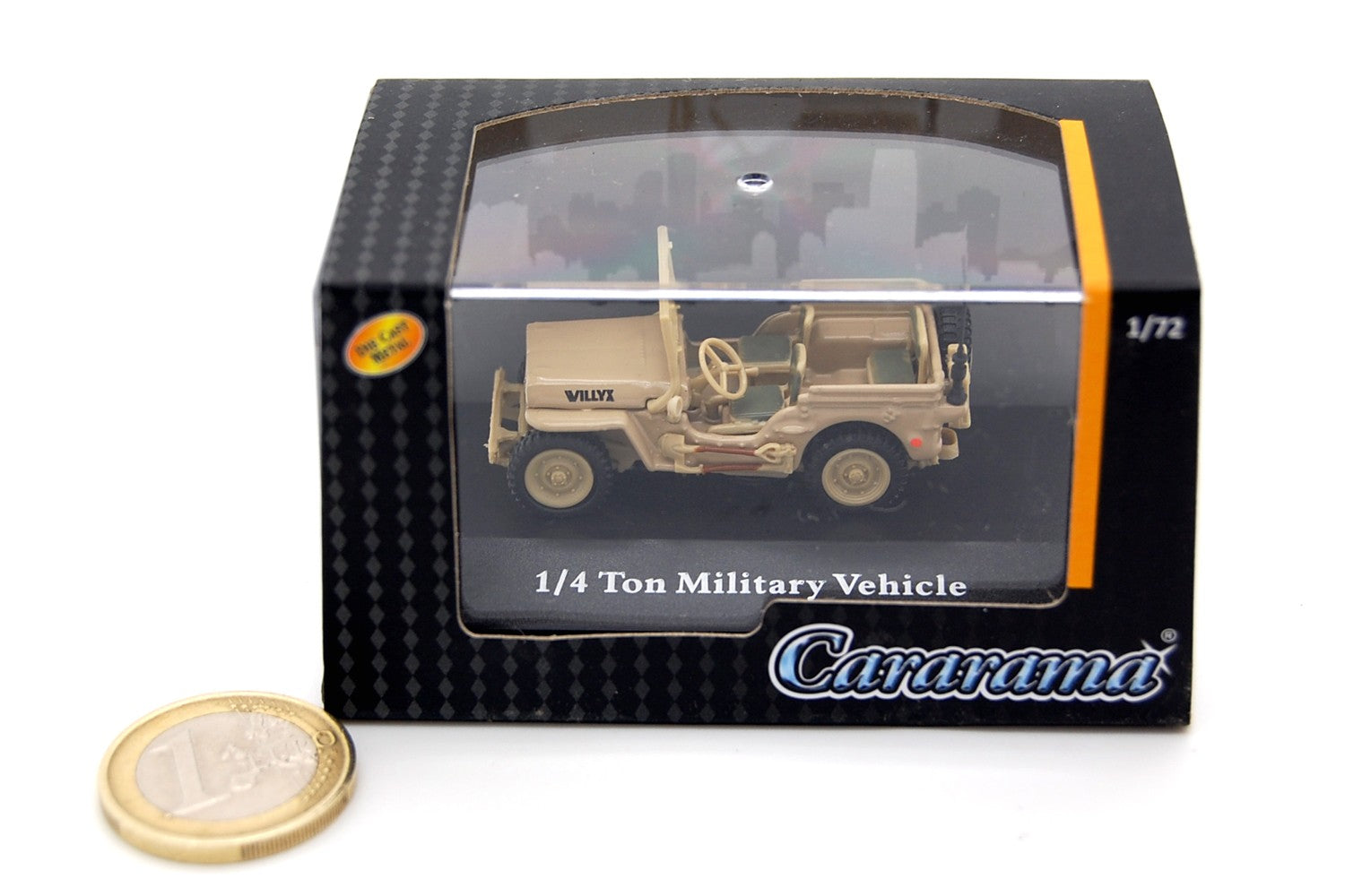 Jeep CJ-5 1944 US  Army sandy yellow 1:72 - 18123