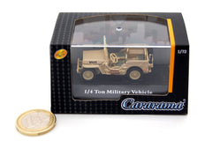 Jeep CJ-5 1944 US  Army sandy yellow 1:72 - 18123