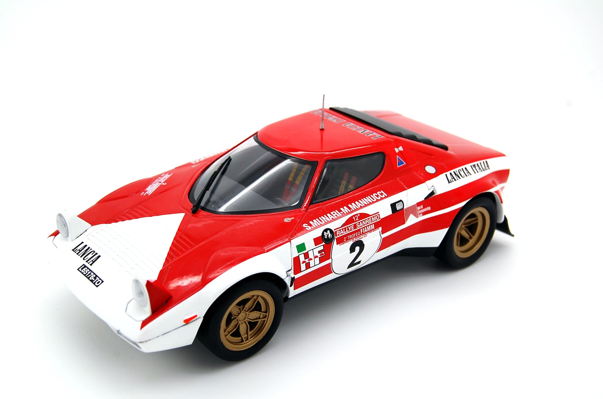Lancia Stratos 1974  winner San Remo Rally S.Munari - M.Mannucci 1:18 - 18176