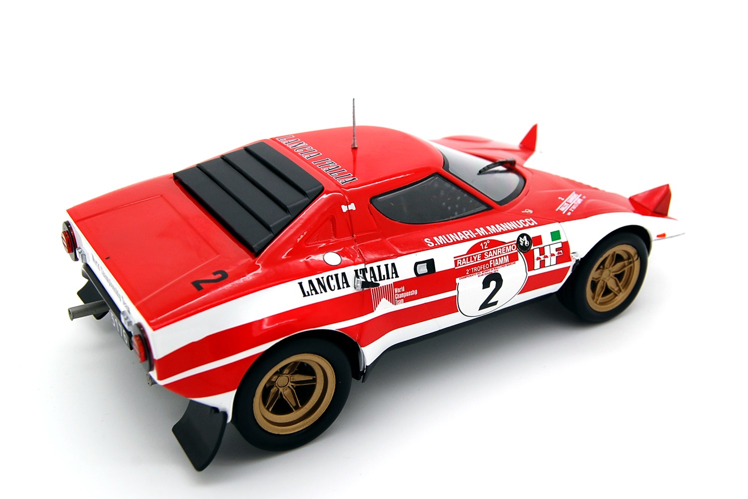 Lancia Stratos 1974  winner San Remo Rally S.Munari - M.Mannucci 1:18 - 18179