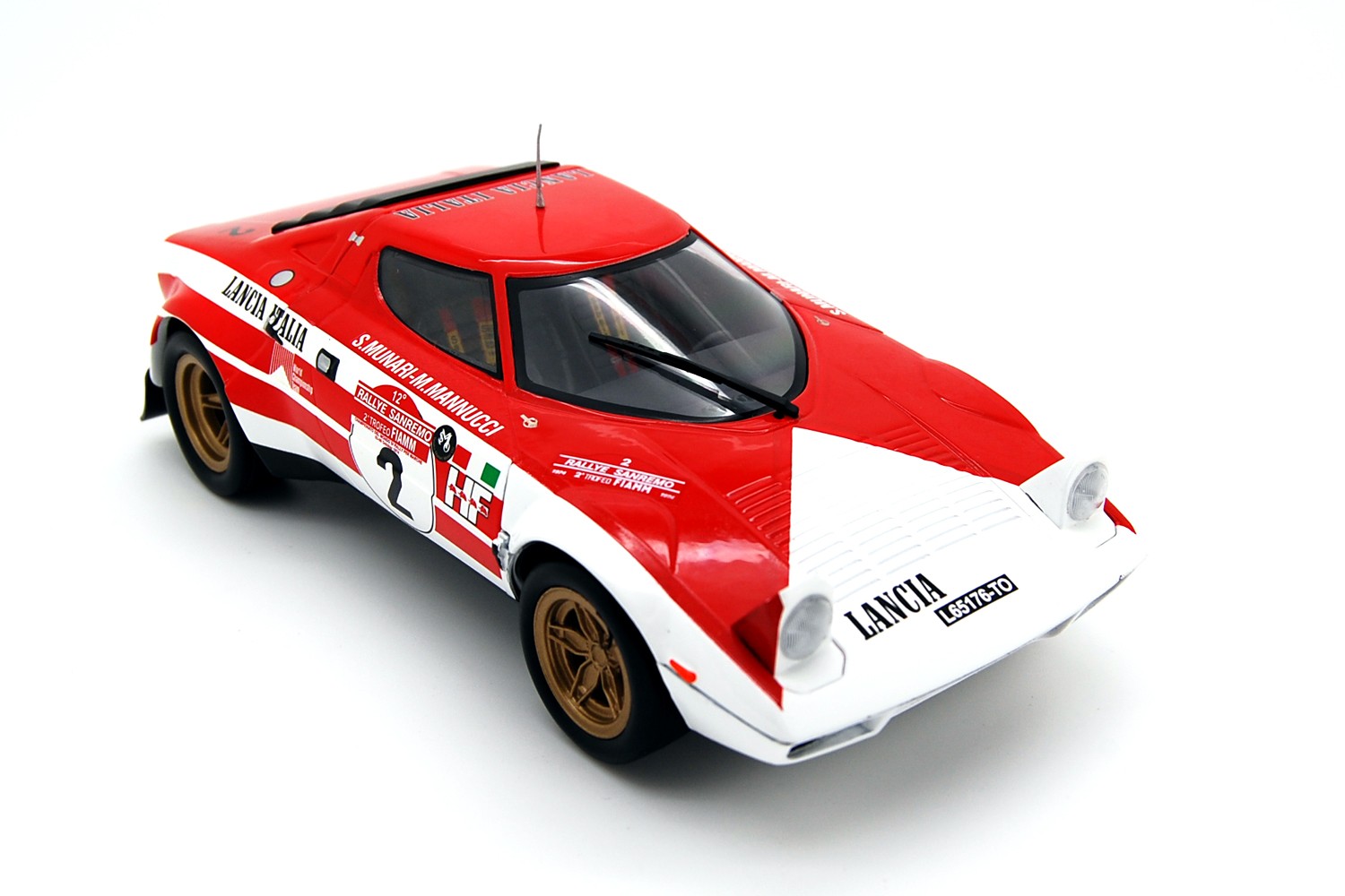 Lancia Stratos 1974  winner San Remo Rally S.Munari - M.Mannucci 1:18 - 18180