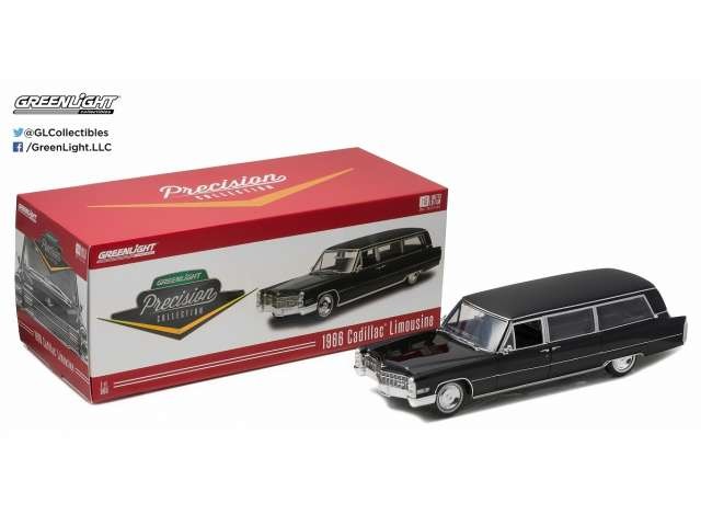Cadillac S&S limousine 1966 black 1:18 - 18311
