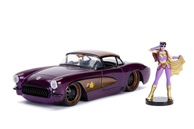 Chevrolet Corvette 1957 "Batgirl" con personaggio 1:24 - 18610