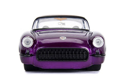 Chevrolet Corvette 1957 "Batgirl" con personaggio 1:24 - 18612