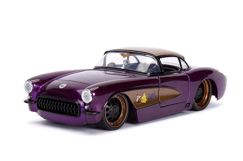 Chevrolet Corvette 1957 "Batgirl" con personaggio 1:24 - 18613