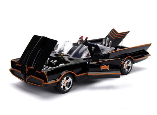 BATMOBILE 1966 with Batman & Robin Figure 1:18 - 18730