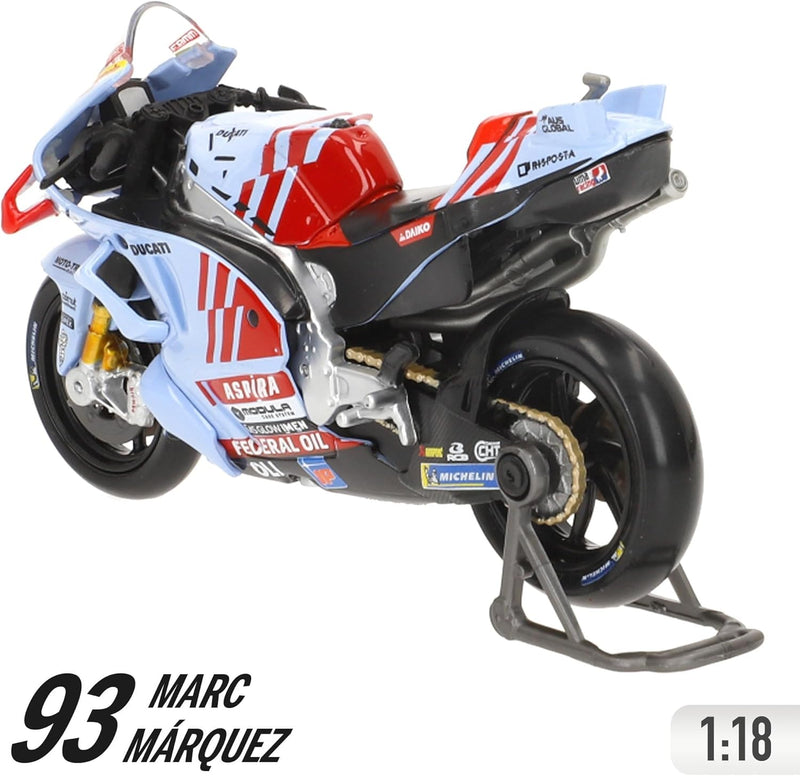 Ducati Desmosedici GP23 Gresini Racing MotoGp 2024 Marc Marquez 1:18-2