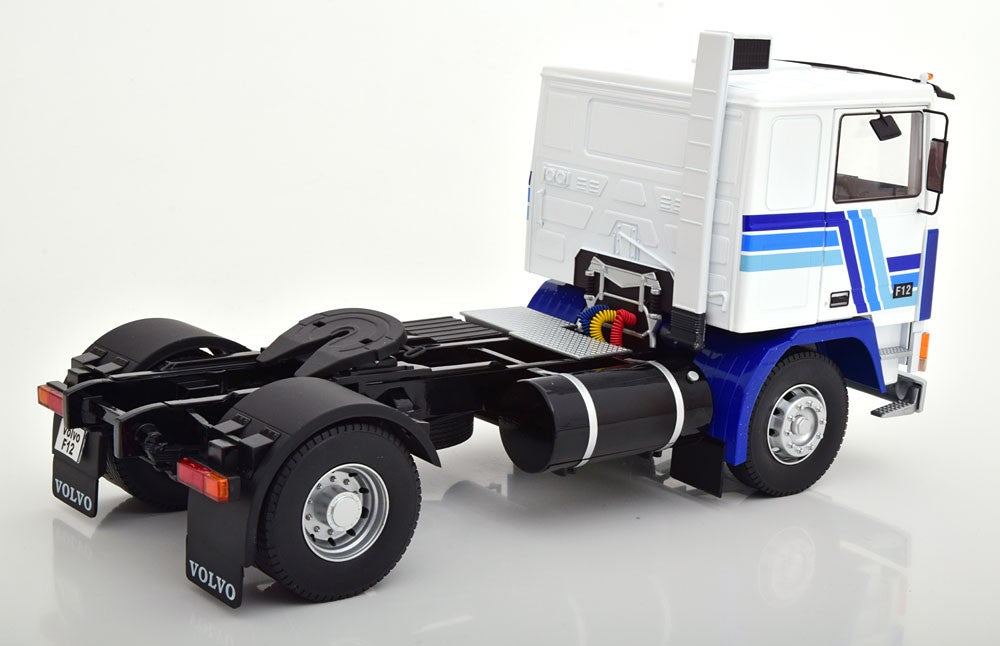 Volvo F12 1977 White - Blue 1:18 - 19455