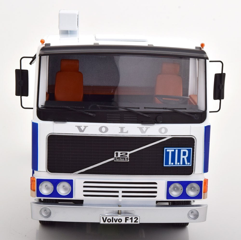Volvo F12 1977 White - Blue 1:18 - 19457