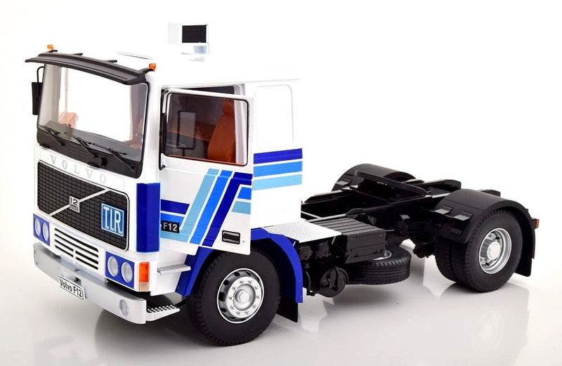 Volvo F12 1977 White - Blue 1:18 - 19459