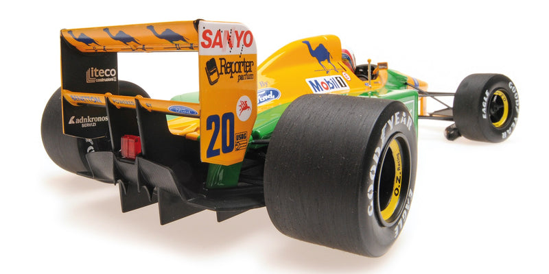 Benetton Ford B192 F1 1992 3rd British Gp Silverstone Martin Brundle 1:18 - 19474