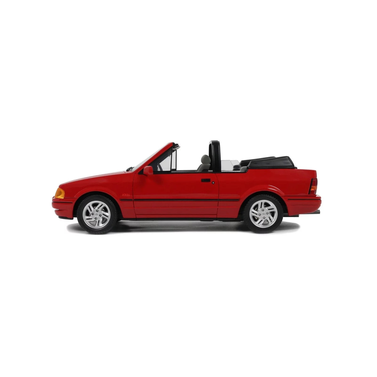 Ford Escort Mk4 XR3i Cabriolet 1986 Flamenco-Rot 1:18-3