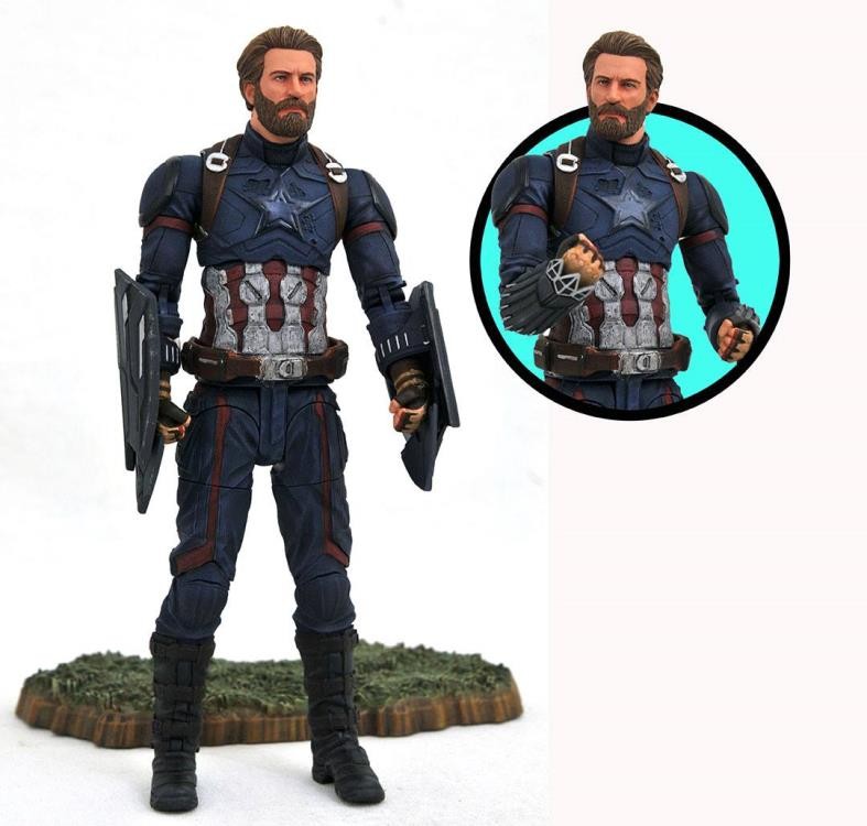 Captain America Marvel Avengers Infinty War 17 cm Action Figure - 19543