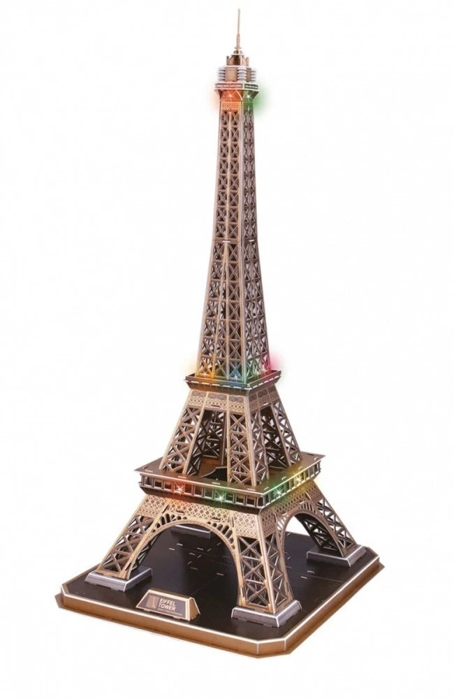 Torre Eiffel Parigi Cubic Fun 3D LED Puzzle 78 cm h