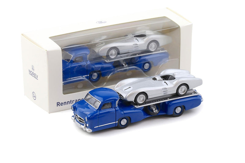 Mercedes–Benz Renntransporter + Mercedes W196 1:64-1