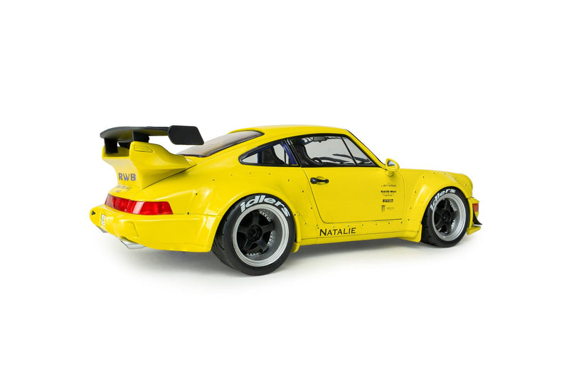Porsche 911 (964) RWB Rauh-Welt "Natalie" 2023 yellow 1:18-5