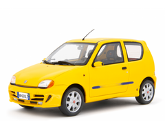 Fiat Seicento Sporting Abarth 1998 Giallo 1:18-1