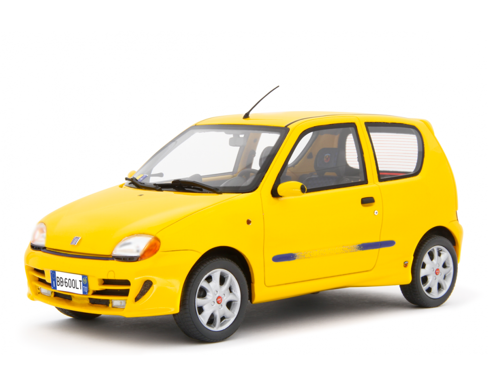 Fiat Seicento Sporting Abarth 1998 Giallo 1:18