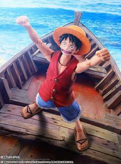 One Piece Monkey D. Luffy Romance Dawn Shf Bandai-1