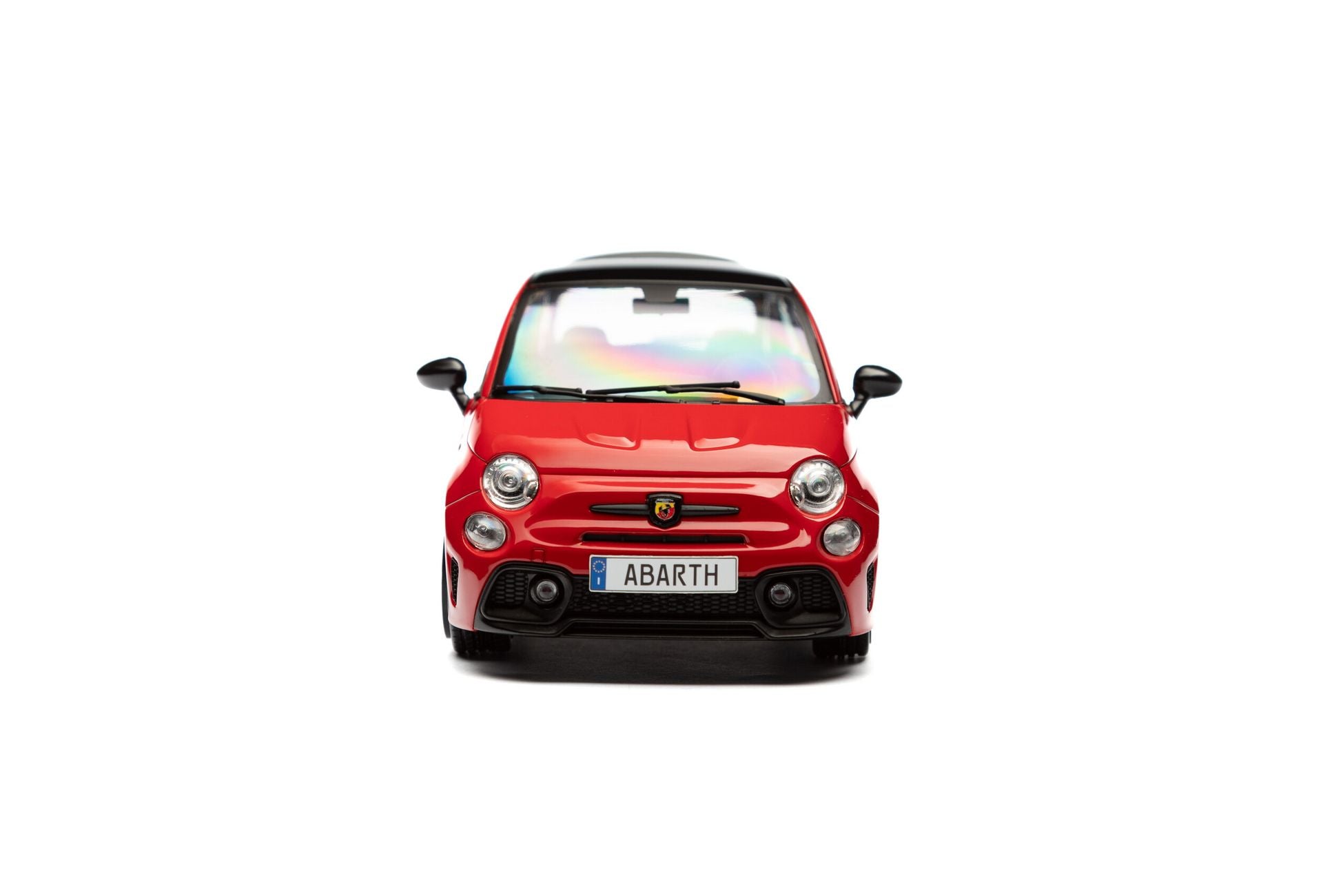 Fiat F595 Abarth 2023 Solido Works Red 1:18-7
