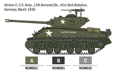 Sherman M4A3E8 Fury Starter Set Kit 1:56-4
