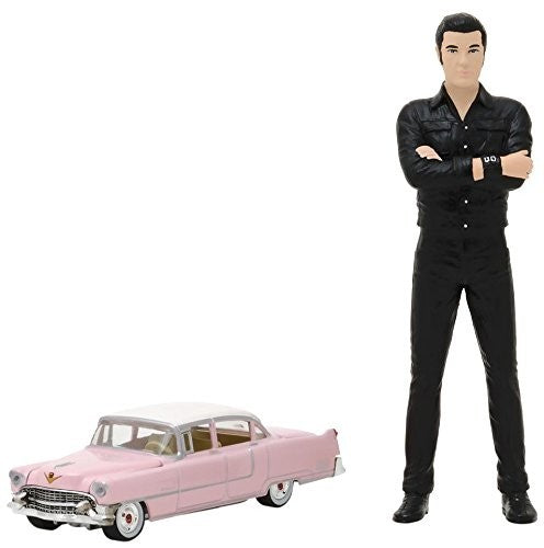 Cadillac Fleetwood 1955 Series 60 1:64 with Elvis 1:18 - 20526