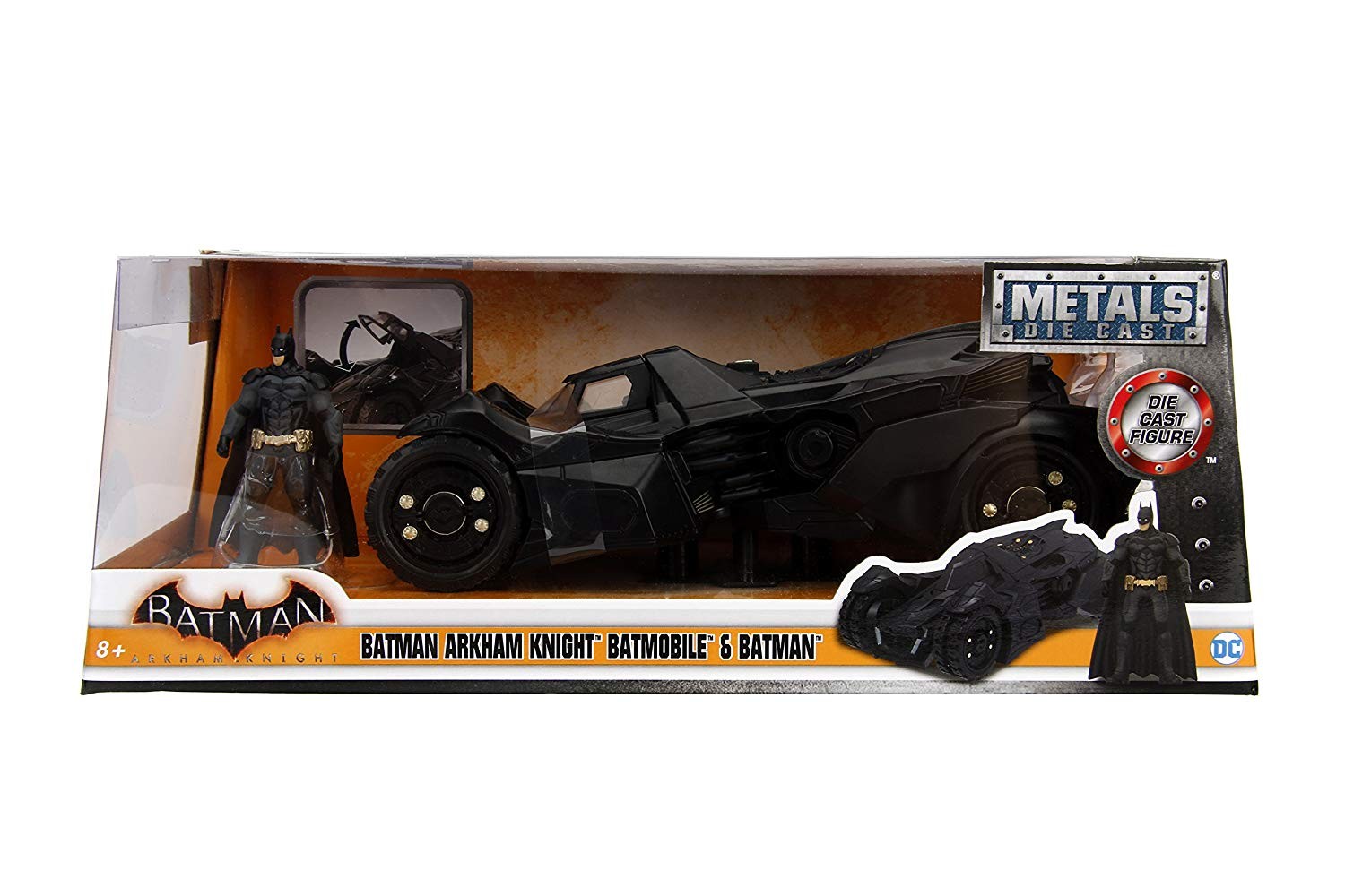 BATMOBILE 2015 Arkham Knight with Batman Figure 1:24 - 20591