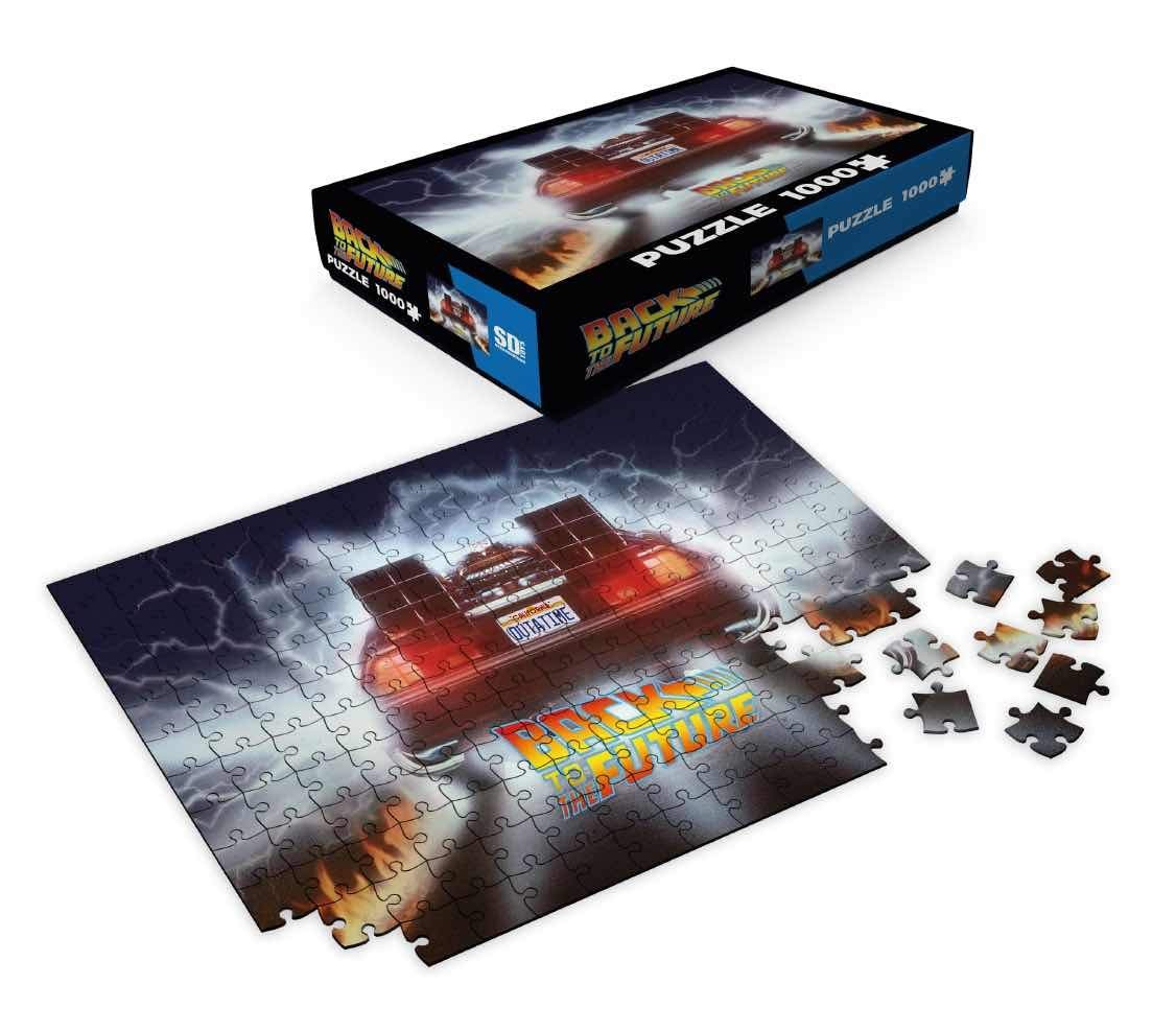 De Lorean "Back To The Future" Puzzle 1000 pz SD Toys - 20913