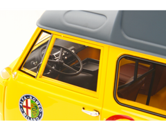 Alfa Romeo F12 Autocarro Tetto Sopralzato 1967 Assistenza Clienti Giallo 1:18-8