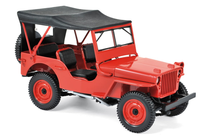 Jeep Willys 1942 Red 1:18 - 21698