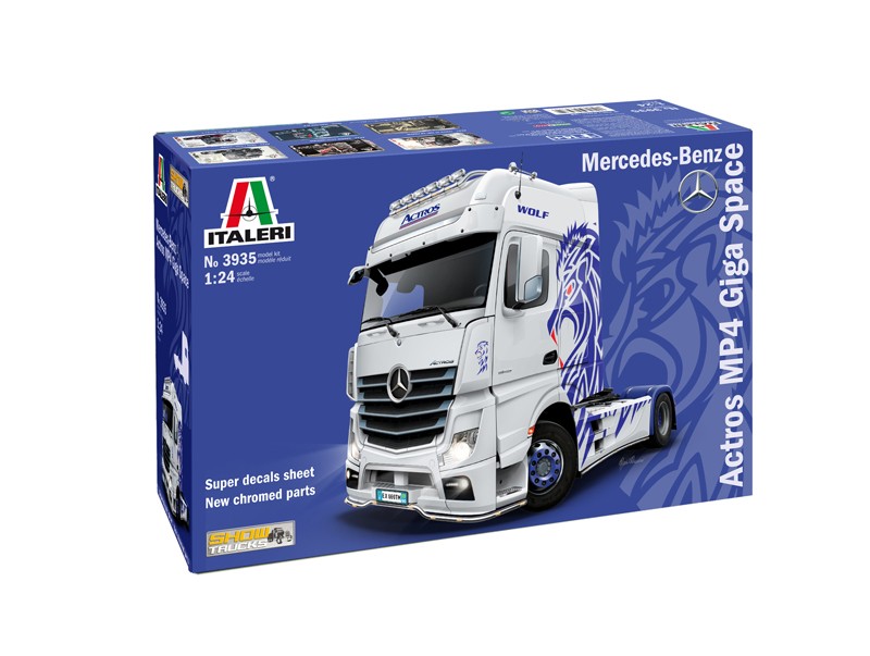 Mercedes-Benz ACTROS MP4 Giga Space Kit 1:24 - 21731