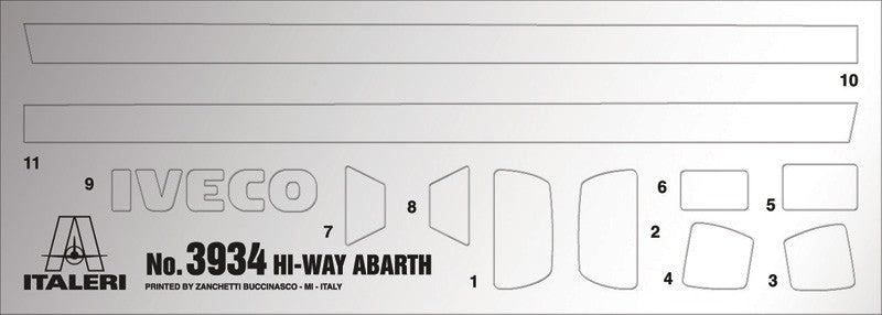 Iveco Stralis Hi-Way E5 Abath Kit 1:24 - 22021