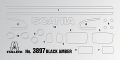 Scania R730 V8 “Black Amber ” Kit 1:24 - 22120
