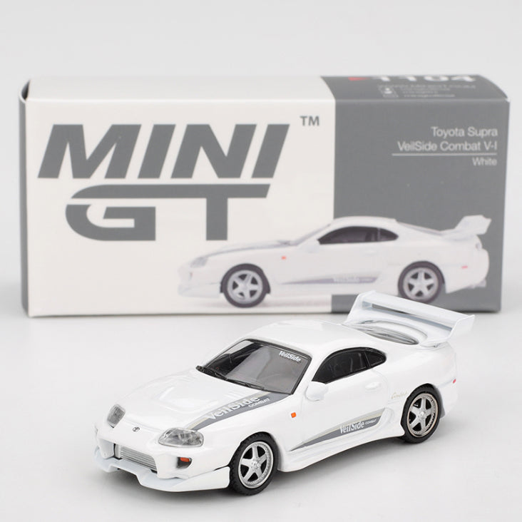 Toyota Supra VeilSide Combat V-I White 1:64-1