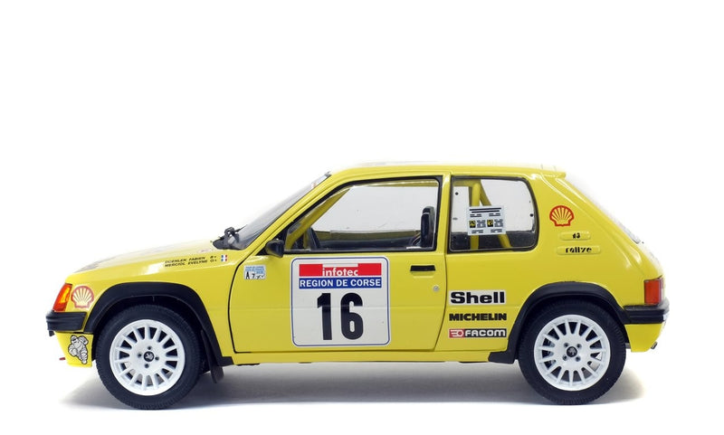 Peugeot 205 Rallye "Tour De Course 1990" Doenlen - Merciol 1:18 - 22738