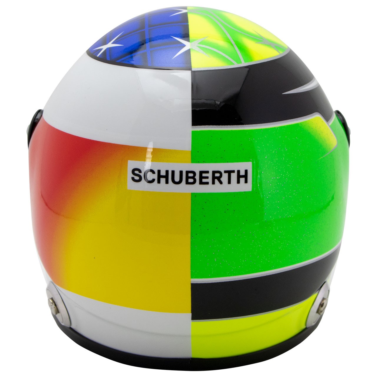Mick Schumacher Casco Schuberth ™ 2017 Benetton B194 run Belgio Spa 1:2 - 23201