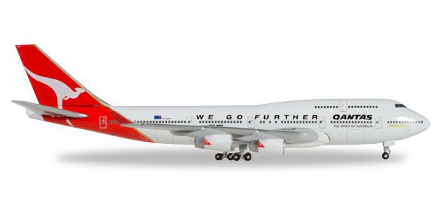 Boeing 747-400 Quantas "We Go Further" 1:500 - 23367