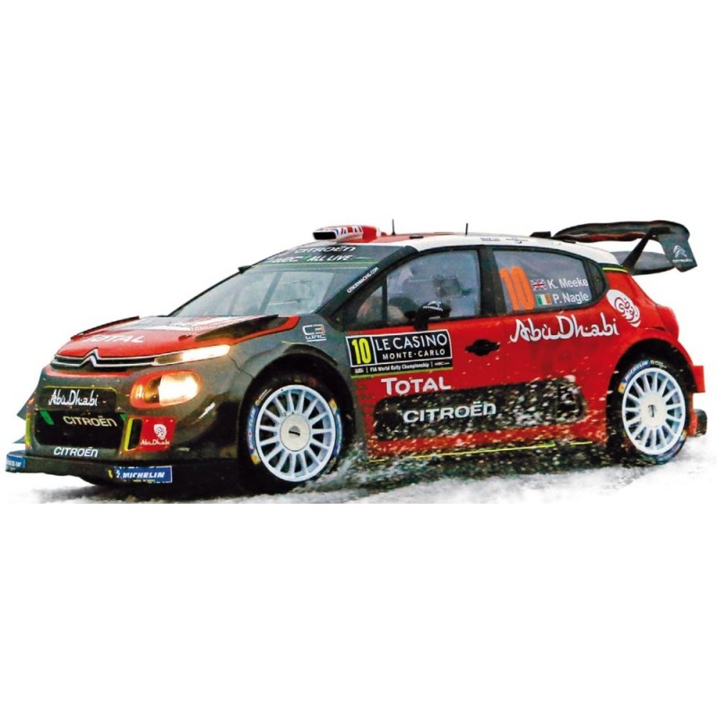 Citroën C3 WRC 2018 Rally Monte Carlo Kris Meeke - Paul Nagle 1:18 - 23475